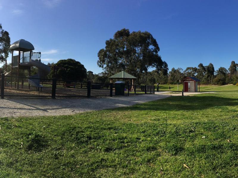 The park right in front of my home